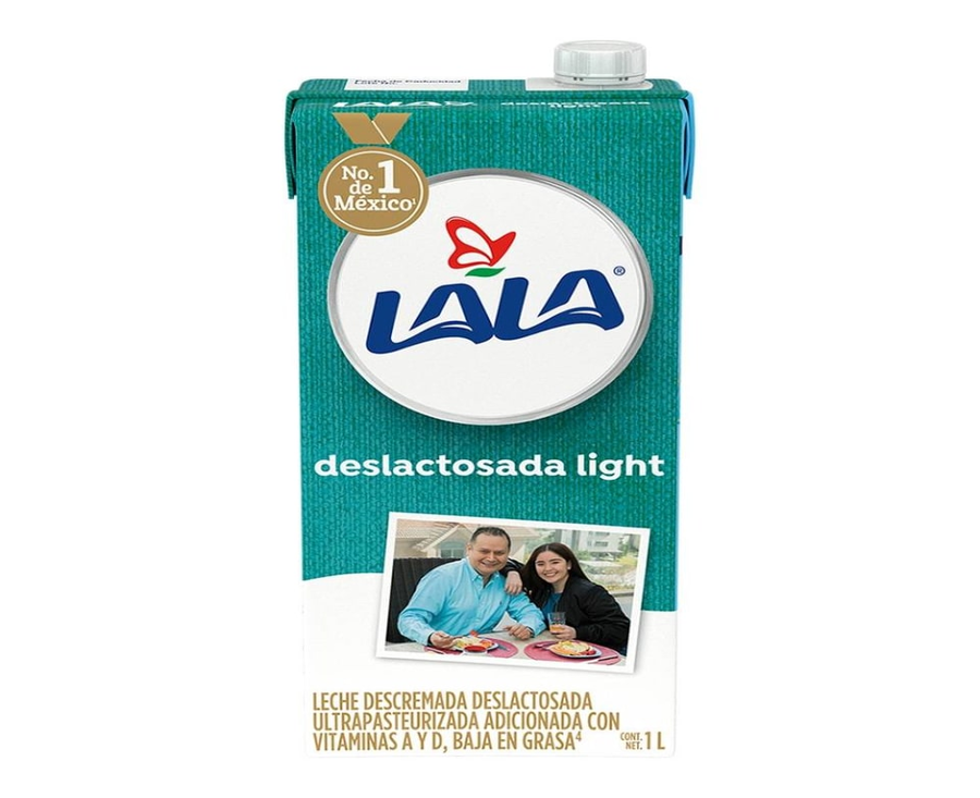 Leche Lala deslactosada light baja en grasa 1 l