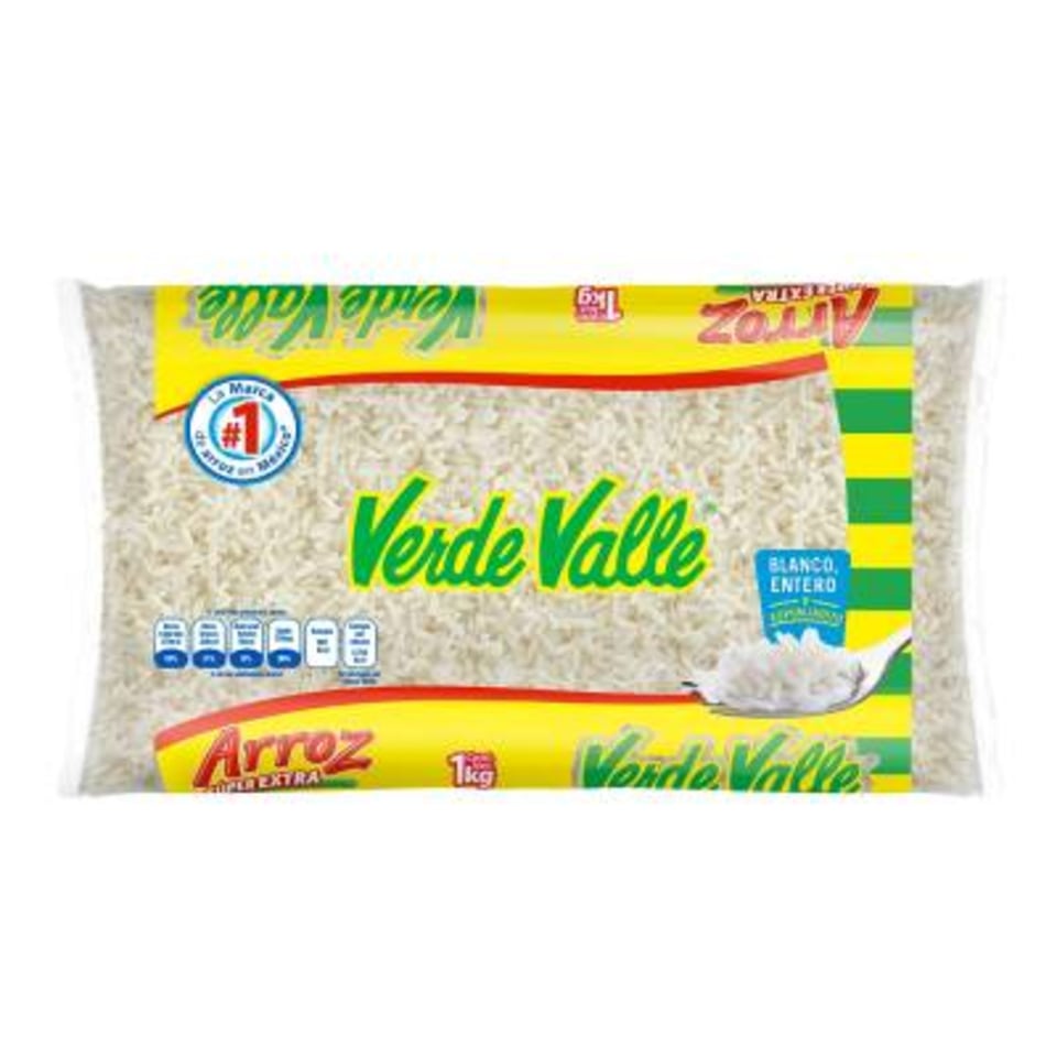 Arroz Verde Valle súper extra 1 kg