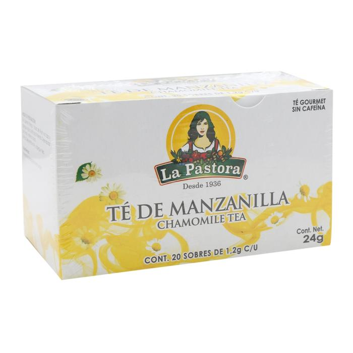  Té de manzanilla La Pastora 20 sobres