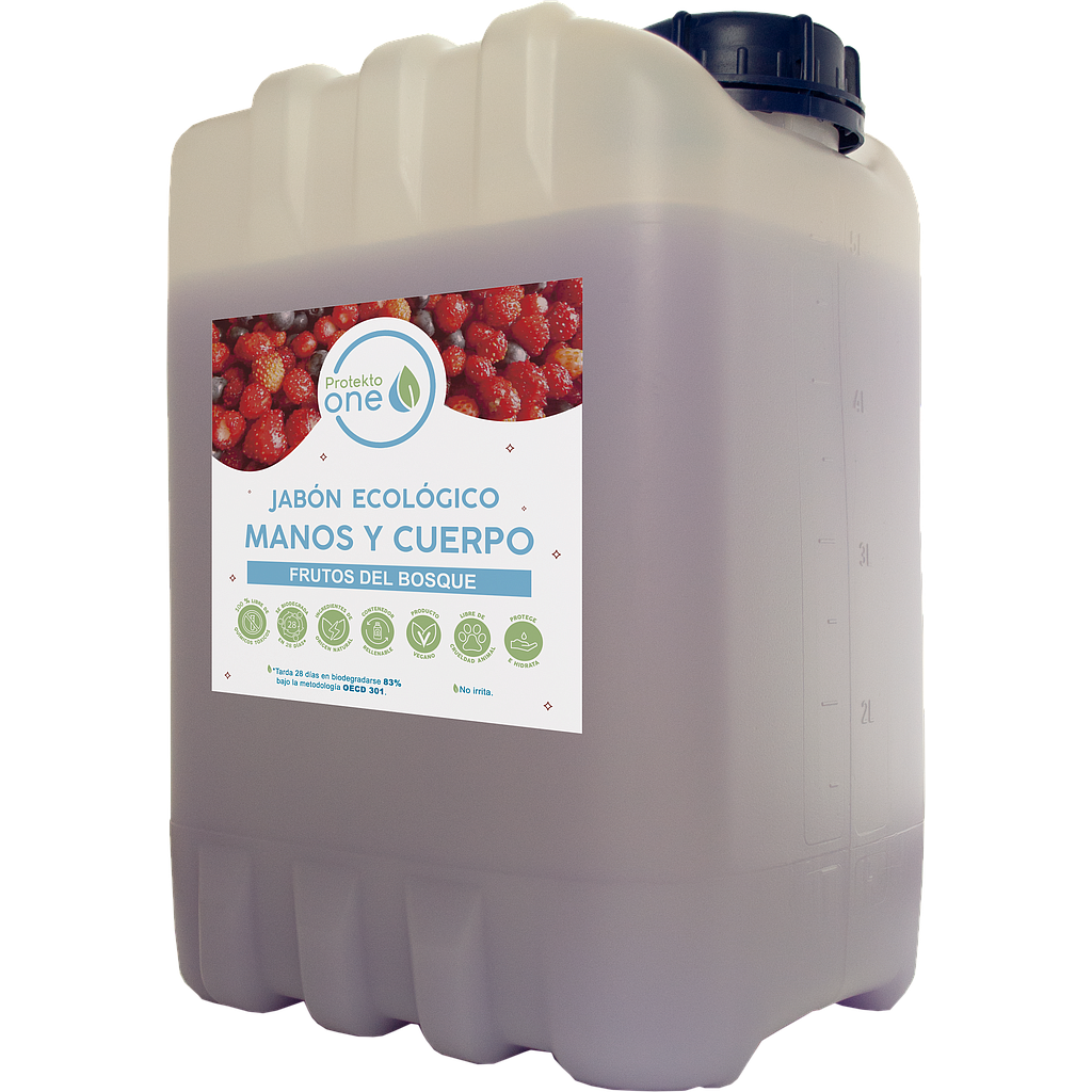 Jabón Ecológico para Manos y Cuerpo 5L/JM FRUTOS