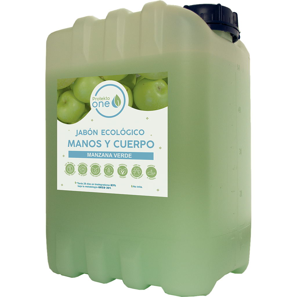 Jabón Ecológico para Manos y Cuerpo 5L/JM MANZANA