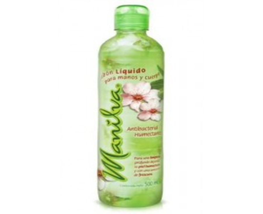CAJA JABÓN LÍQUIDO MANILVA DE 500 Ml