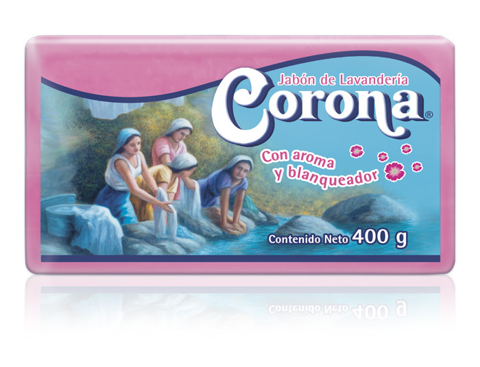 Corona Rosa con envoltura de 400g