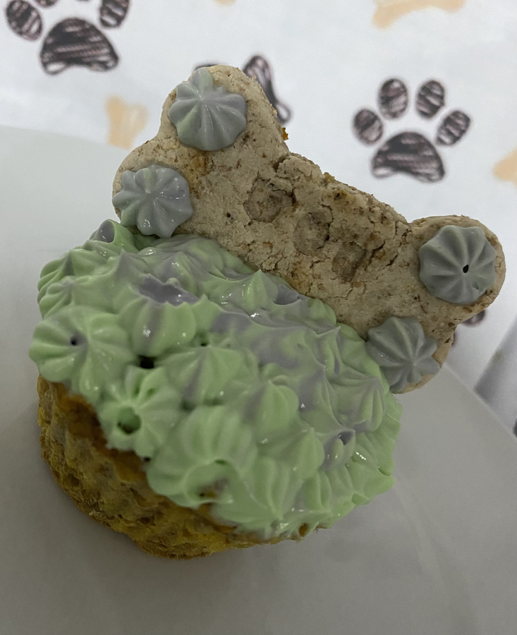 Cupcakes Healthy Dog (con Galleta) [Manzana] 2 Pzs