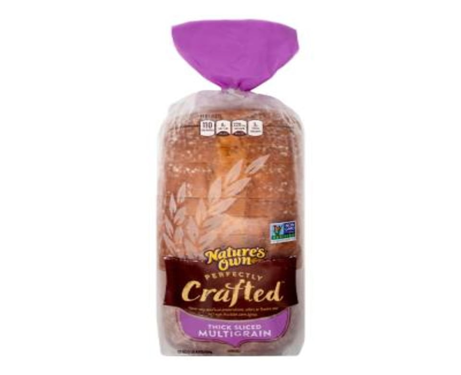 Pan multigrano Nature's Own perfectly crafted rebanadas gruesas 624 g