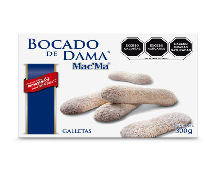 Galleta MacMa Bocado de Dama Finas 300g