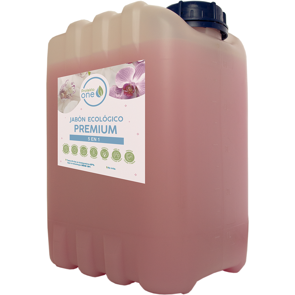 Jabón Ecológico Premium (3 en 1) 10L/ROPA PREMIUM